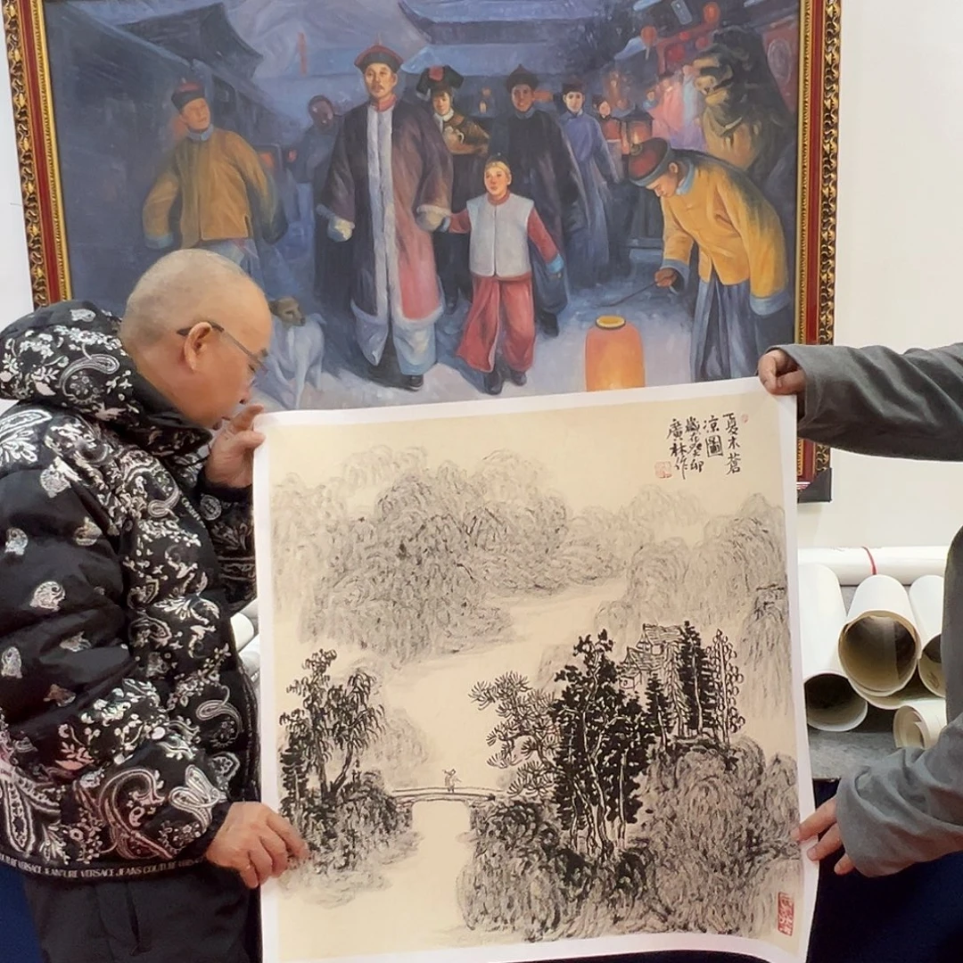 国画老师艺术精品