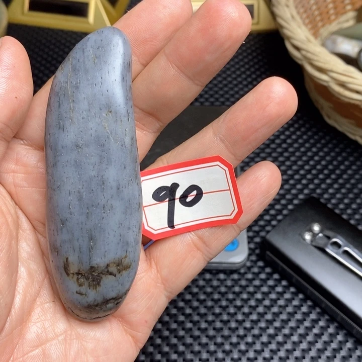 未镶嵌和田玉挂件C****田90