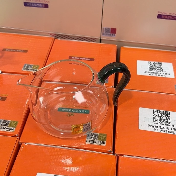 杭***路玻璃手工艺品禾器茶器现货现发