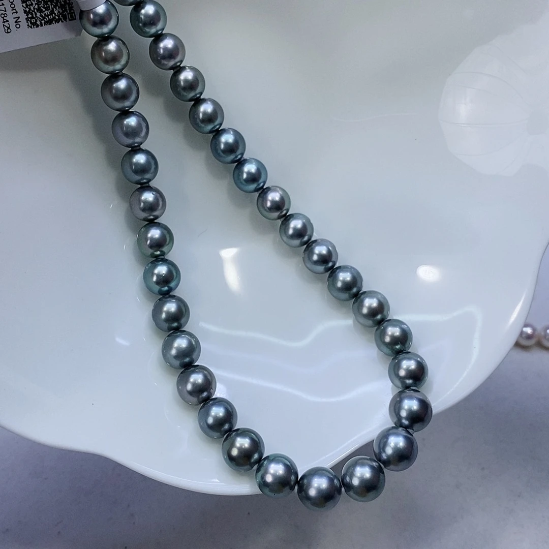 海水珍珠颈饰银S925镶嵌