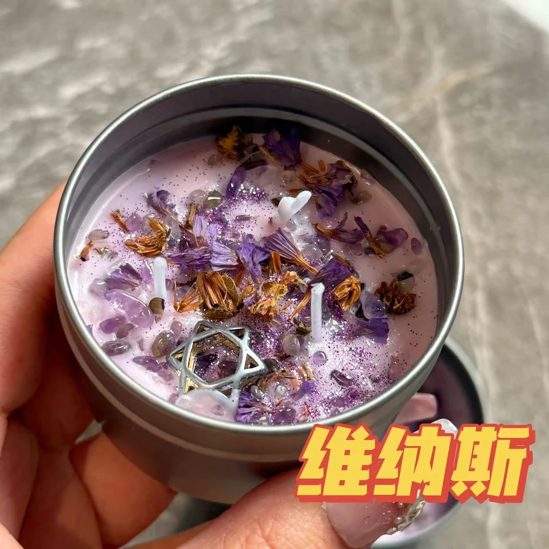 2个维纳斯魅魅紫紫蜡烛