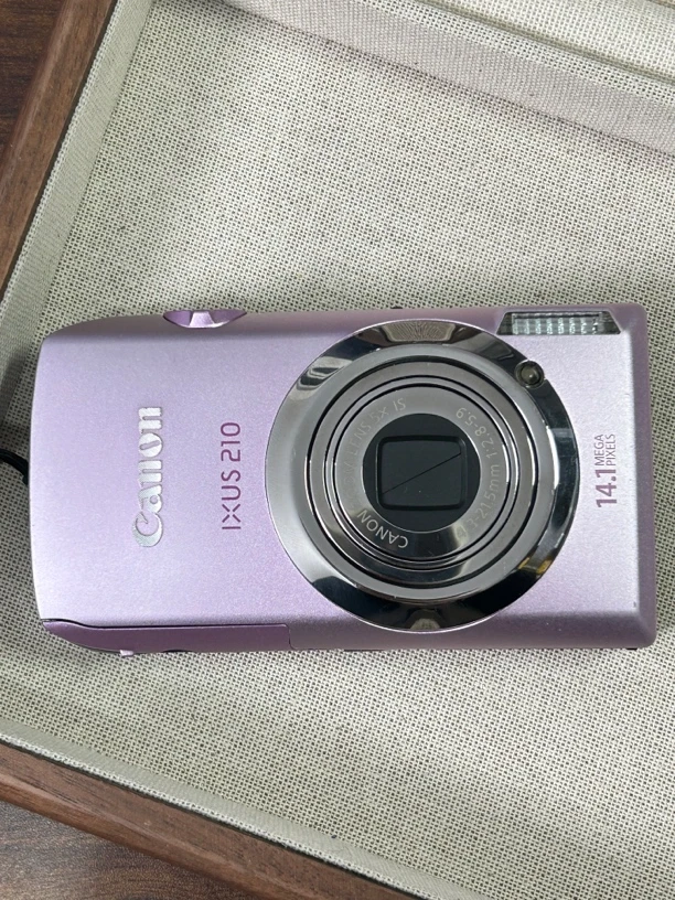 9新 Canon/佳能 ixus210 粉色 带盒屏幕有膜数码相机高清