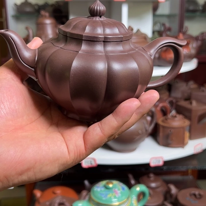 紫砂茶壶原矿笑樱
