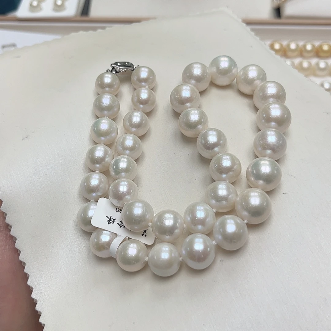 未镶嵌颈饰淡水珍珠11-14内 有核