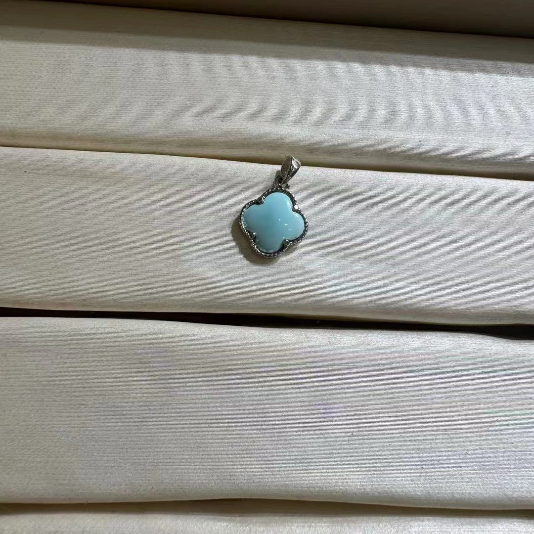 吊坠925银 S925银四叶草松松吊坠「多样性发」