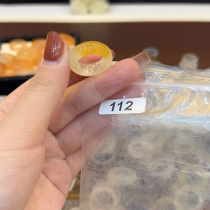 玛瑙/玉髓合金戒指112港14