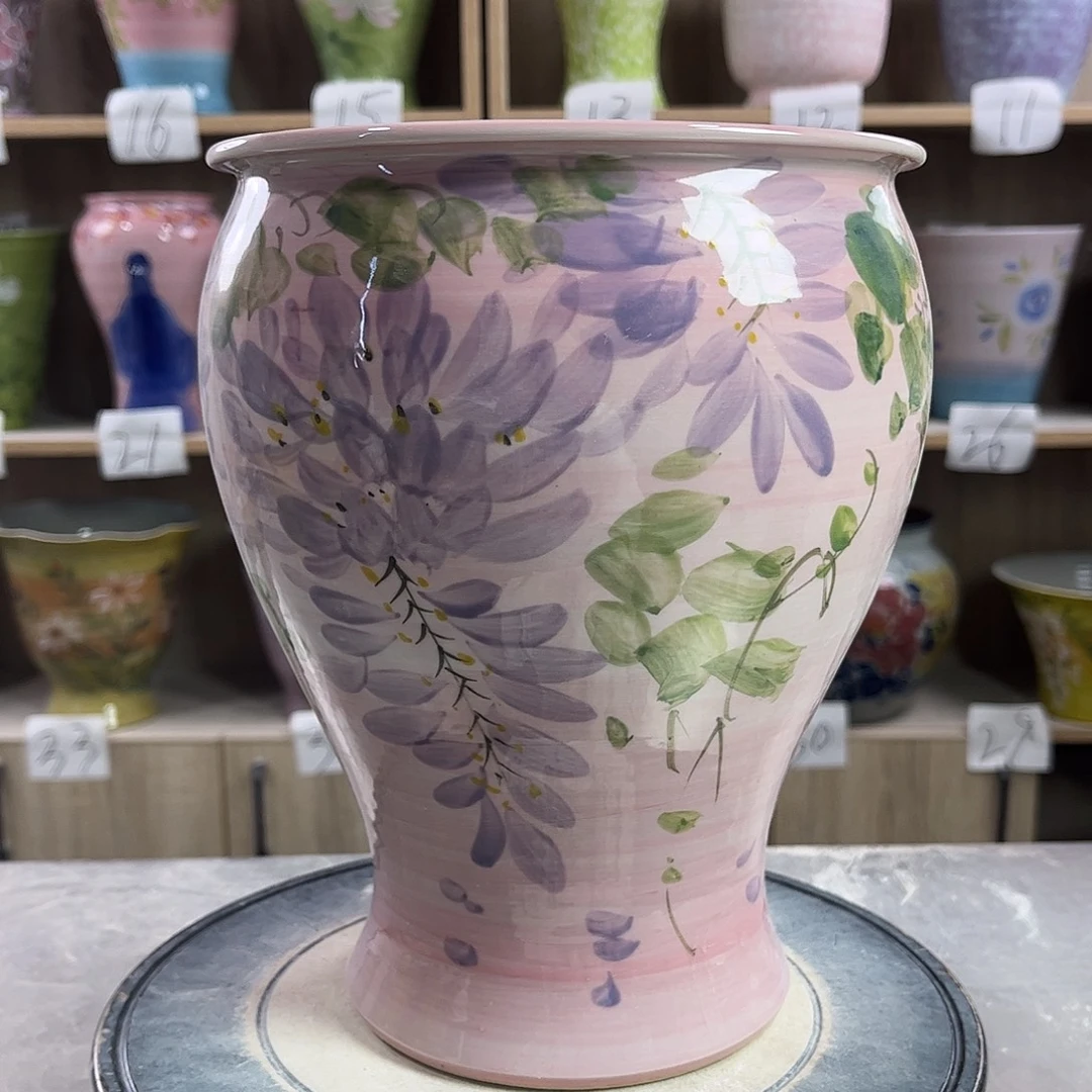 景德镇陶瓷花盆花盆