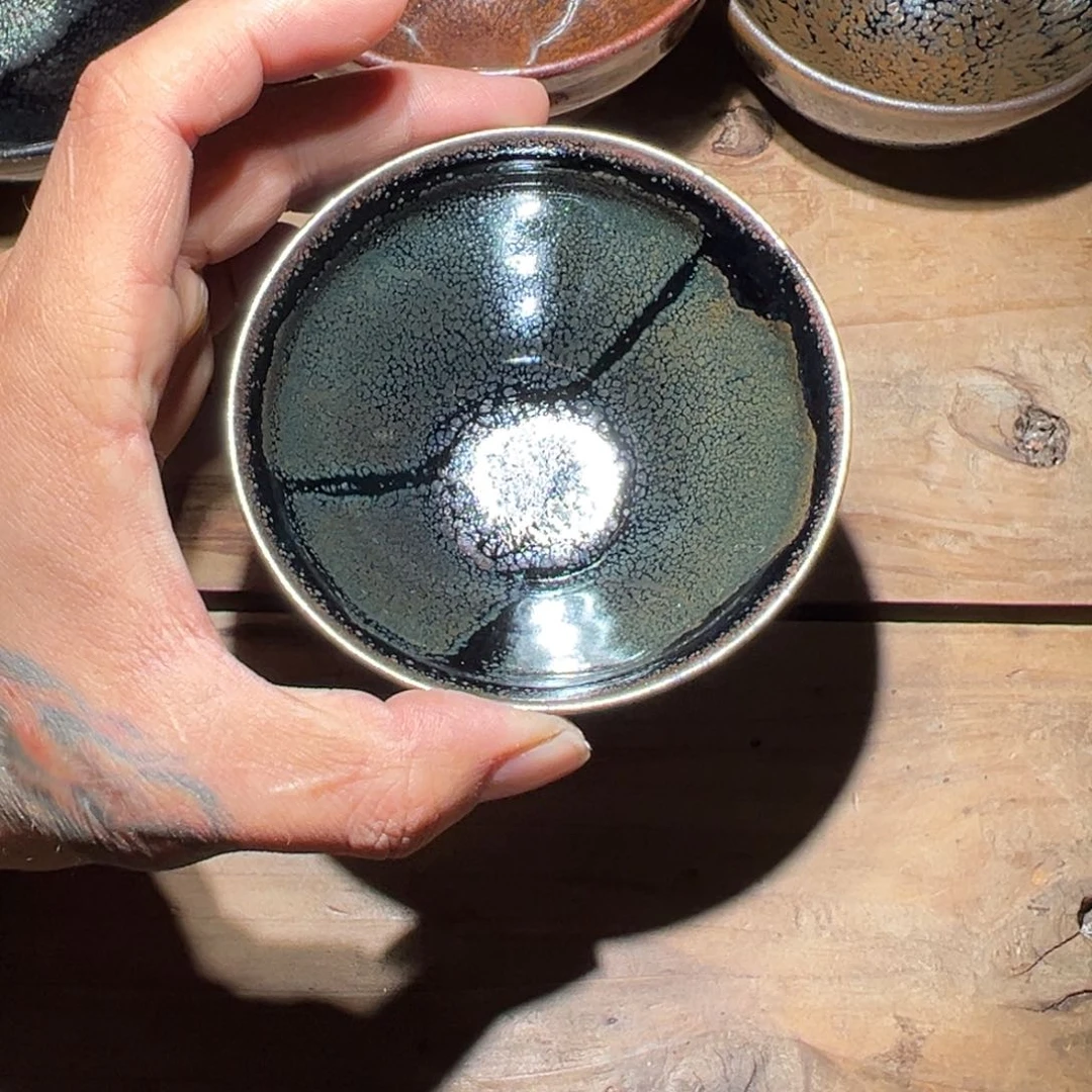 茶盏老木头柴烧建盏精选7