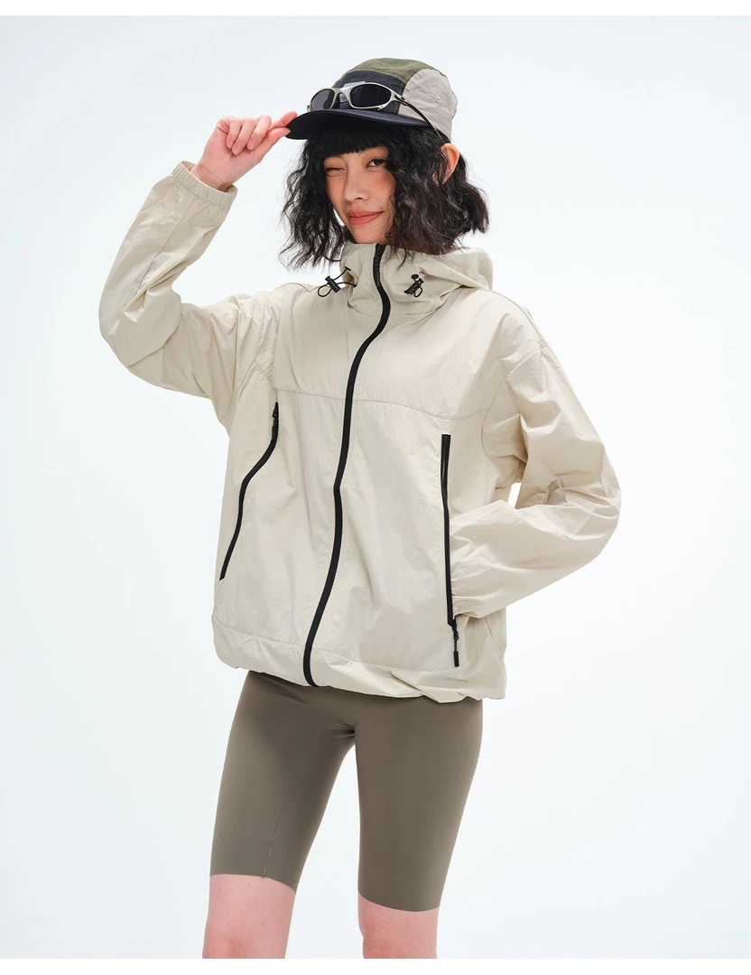 FR1166夏季户外男女款原纱轻薄冰感防晒衣山系防紫外线透气皮肤衣