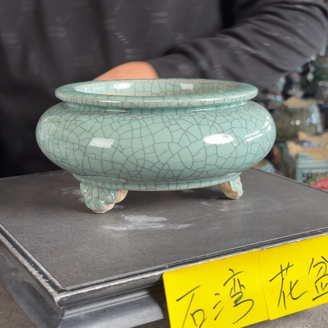 。一风堂石湾花盆 内14*7