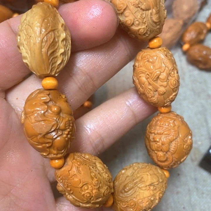 橄榄核手串/手链睿*橄榄微瑕36号