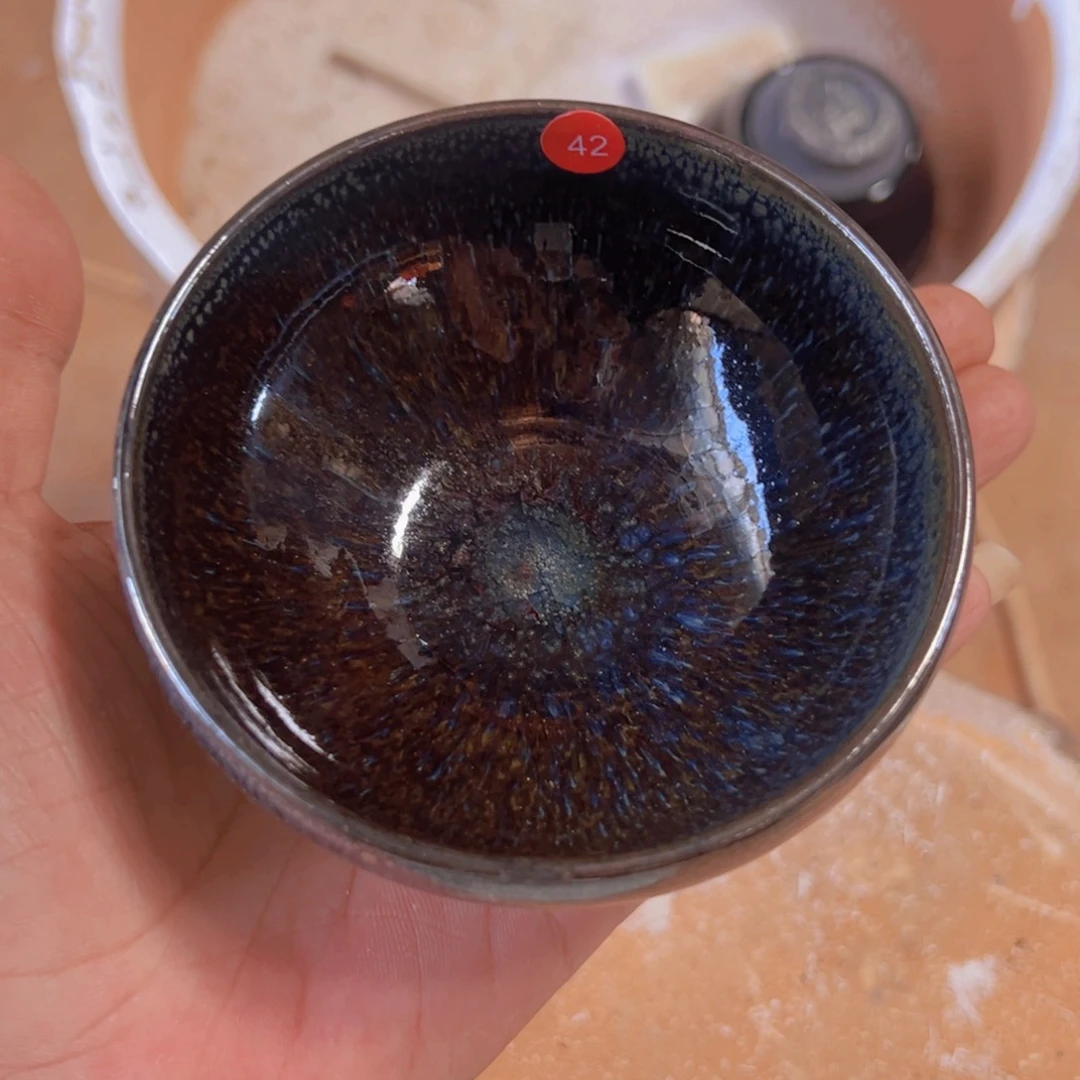 茶盏42 建窑建盏叶明龙窑
