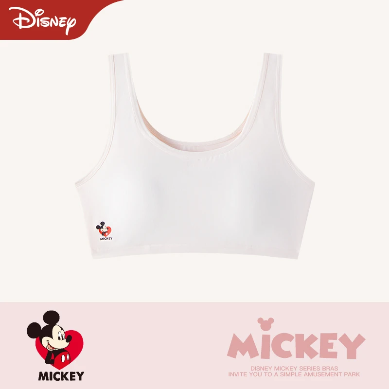 Disney/迪士尼纯棉少女文胸青春期学生透气女生内衣