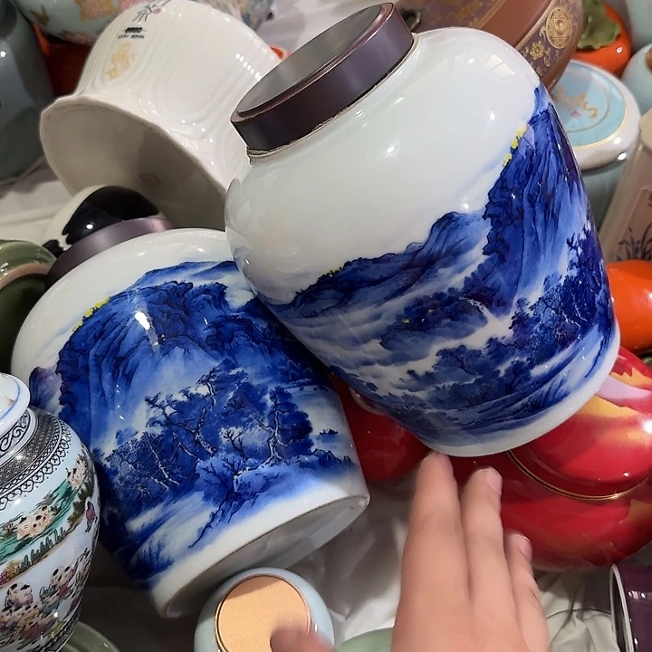 茶叶罐储物罐密封罐！
