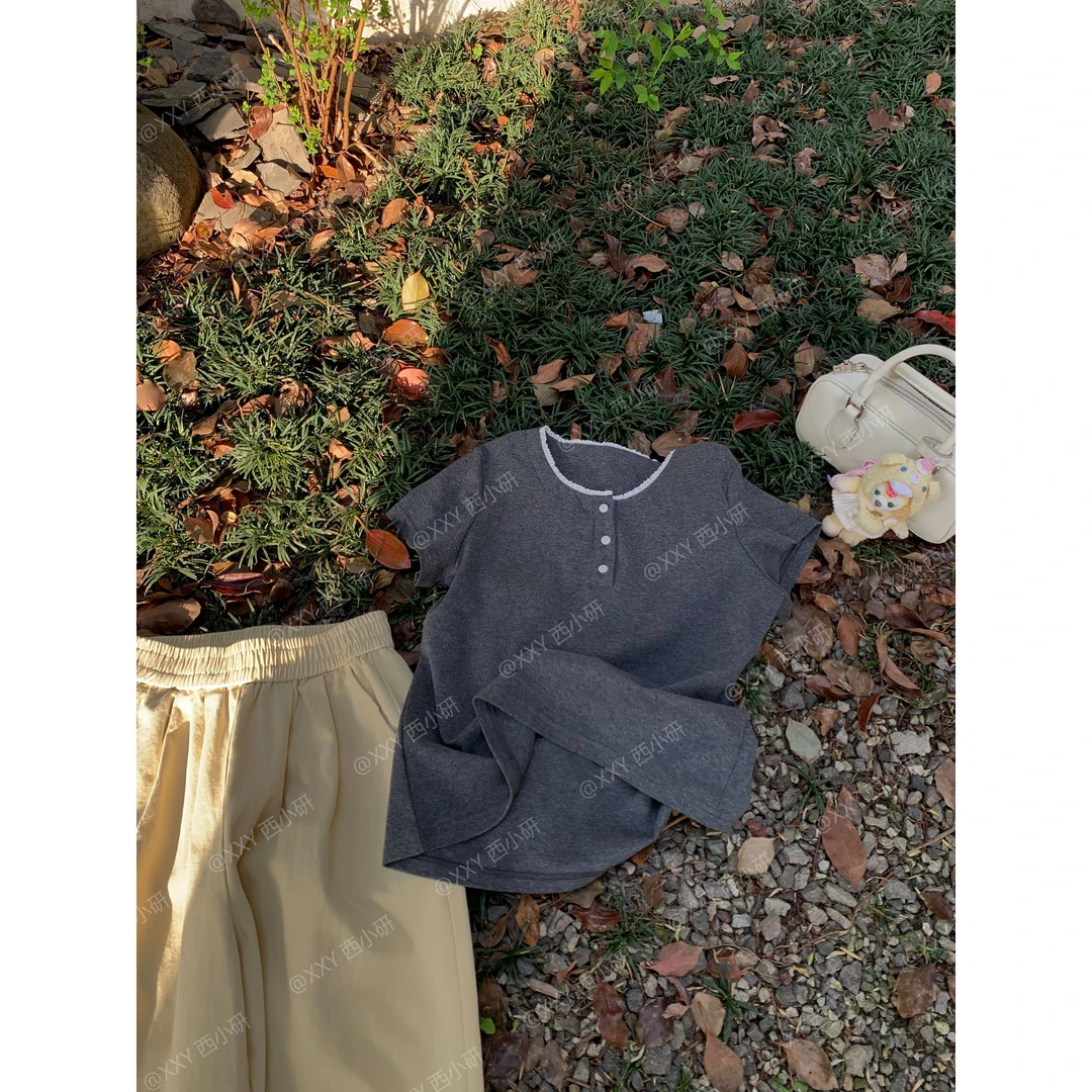 【外贸单—龟背贴T】品牌原单放大版本 巨好看夏日舒适透气T恤