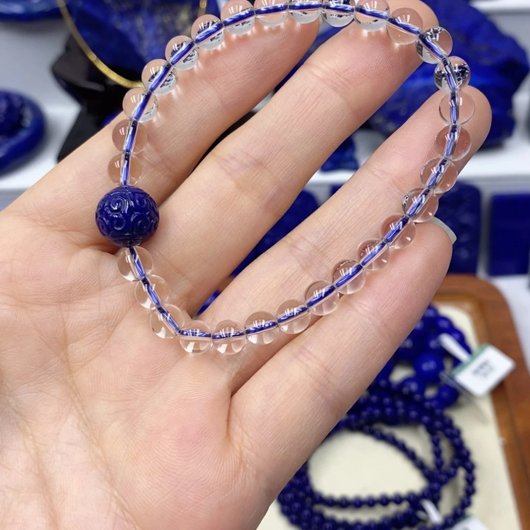 青金石手链未镶嵌