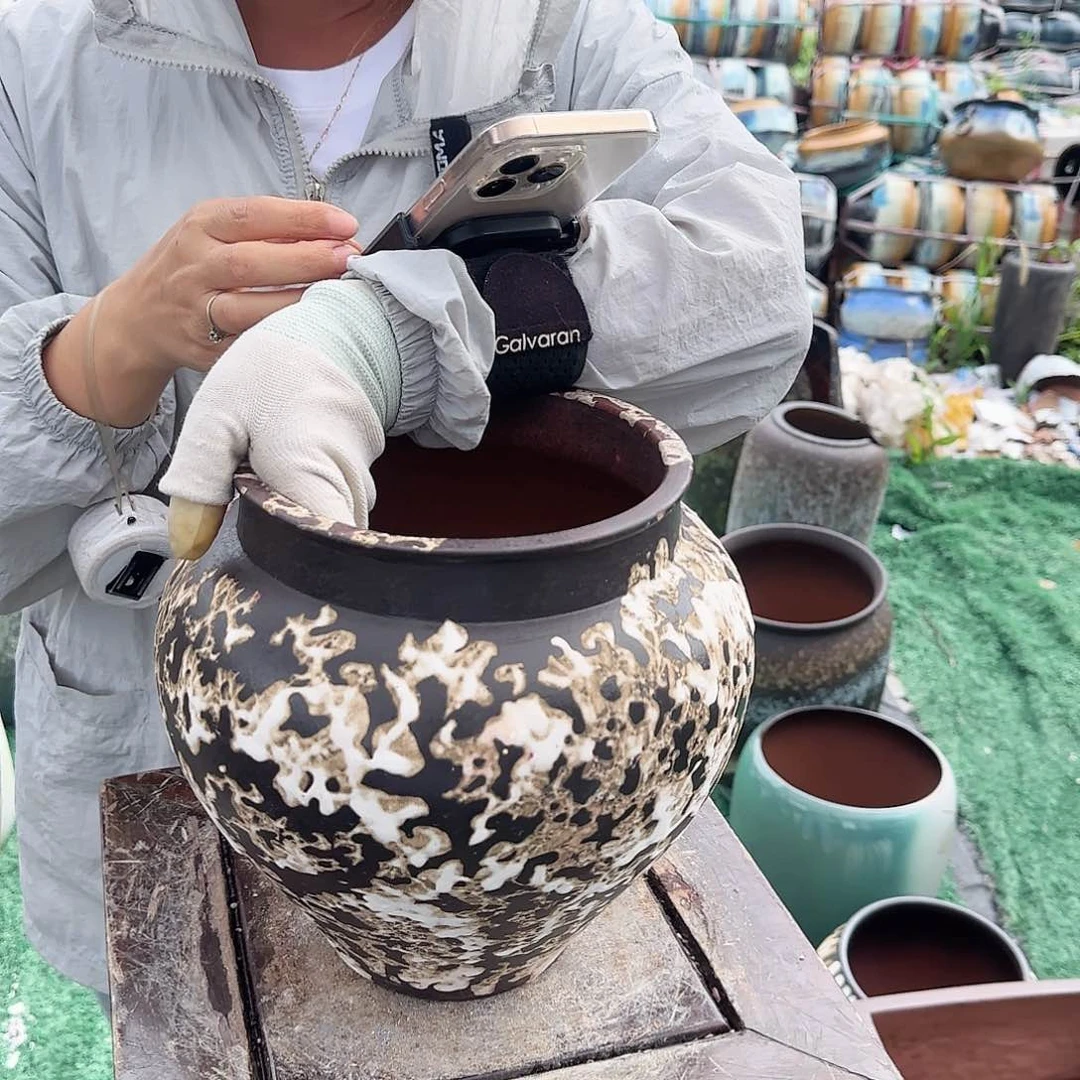 紫砂花盆王嫂花盆0624-323高24口18