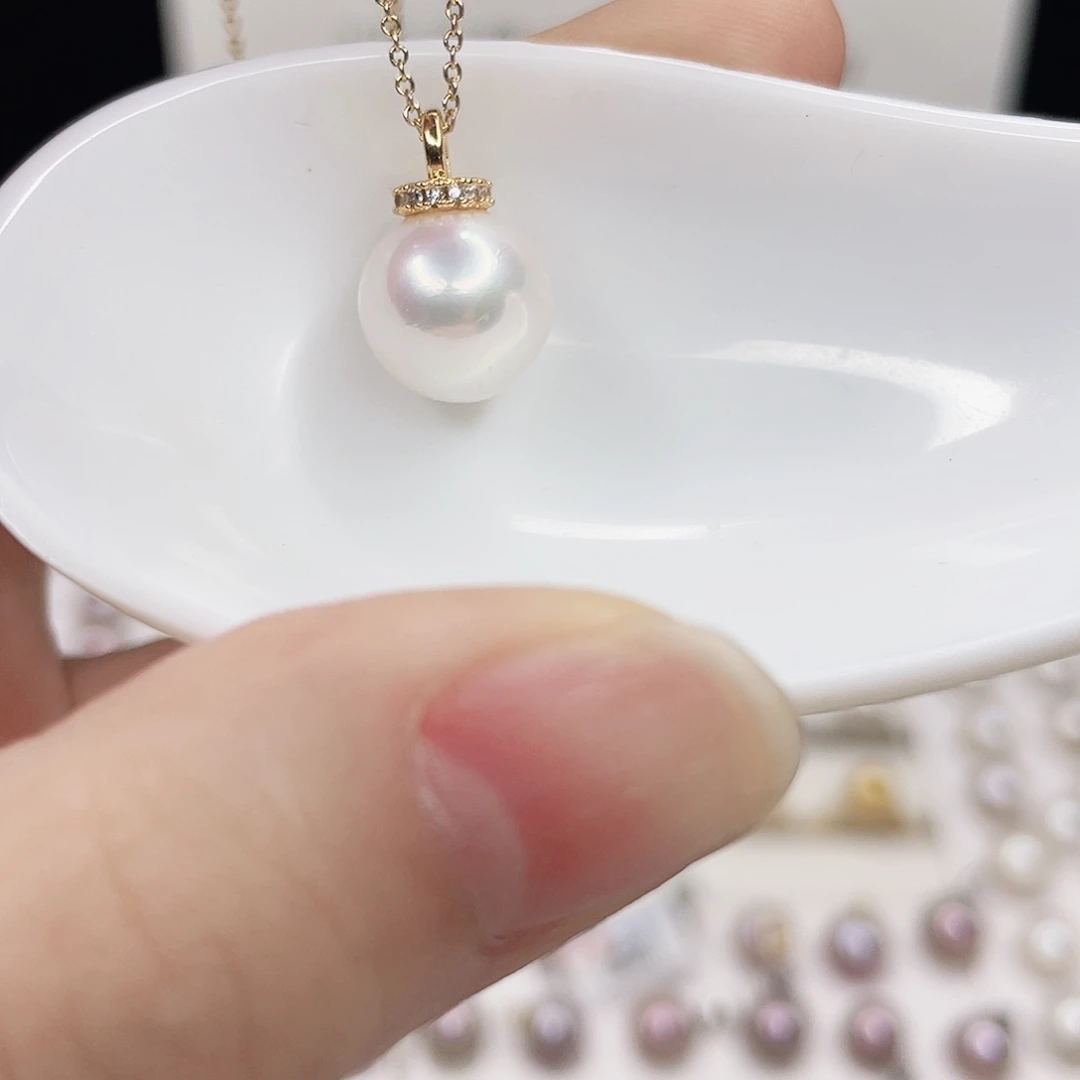 淡水珍珠吊坠(赠链)合金