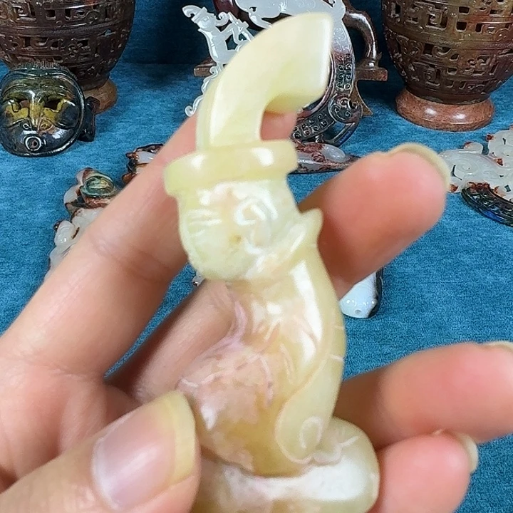 和田玉（糖玉）未镶嵌挂件