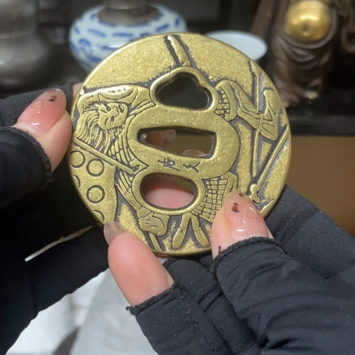 铜中古工艺品摆件