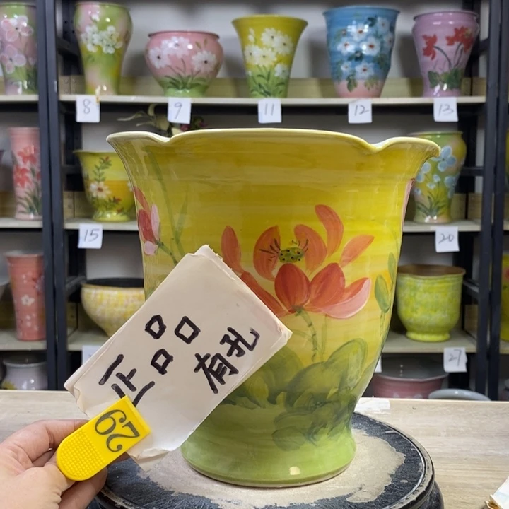 小***雨景德镇陶瓷花盆花盆