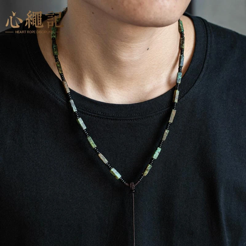 项链挂绳珠链挂绳男款佛牌吊坠可调节短款项链吊坠挂免绑吊坠挂绳