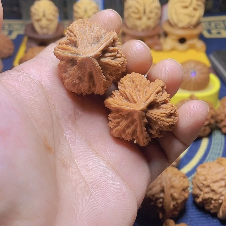 吊坠文玩核桃36文山三棱全品