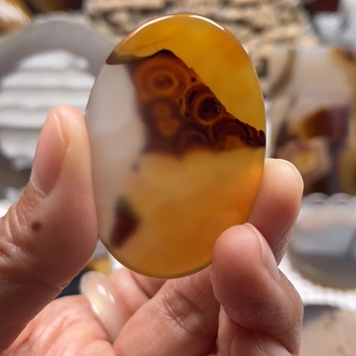 玛瑙/玉髓未镶嵌吊坠(不含链)