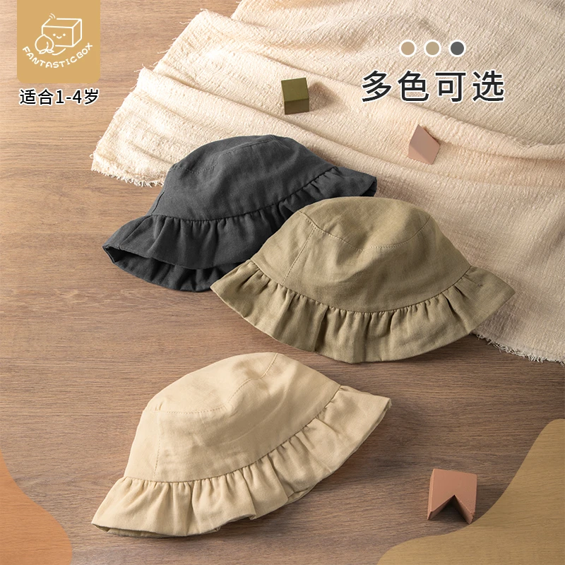25年新款纯色太阳帽防晒遮阳儿童帽宝宝简约透气男女童百搭休闲