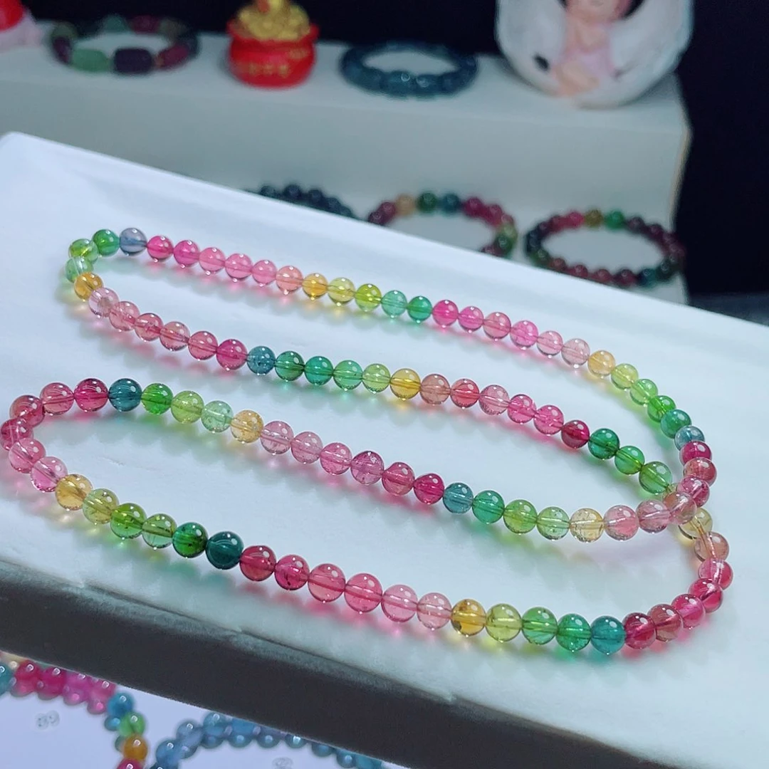 手链未镶嵌碧玺5.8mm左右