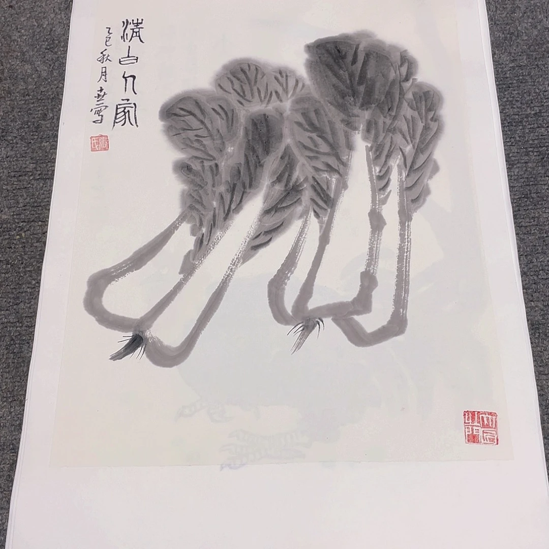 国画1.4平尺纯手绘国画作品
