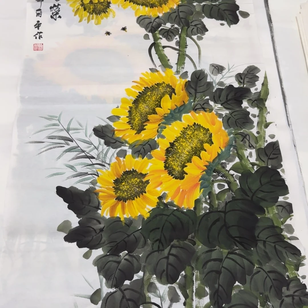 国画晓彤美术馆直播间