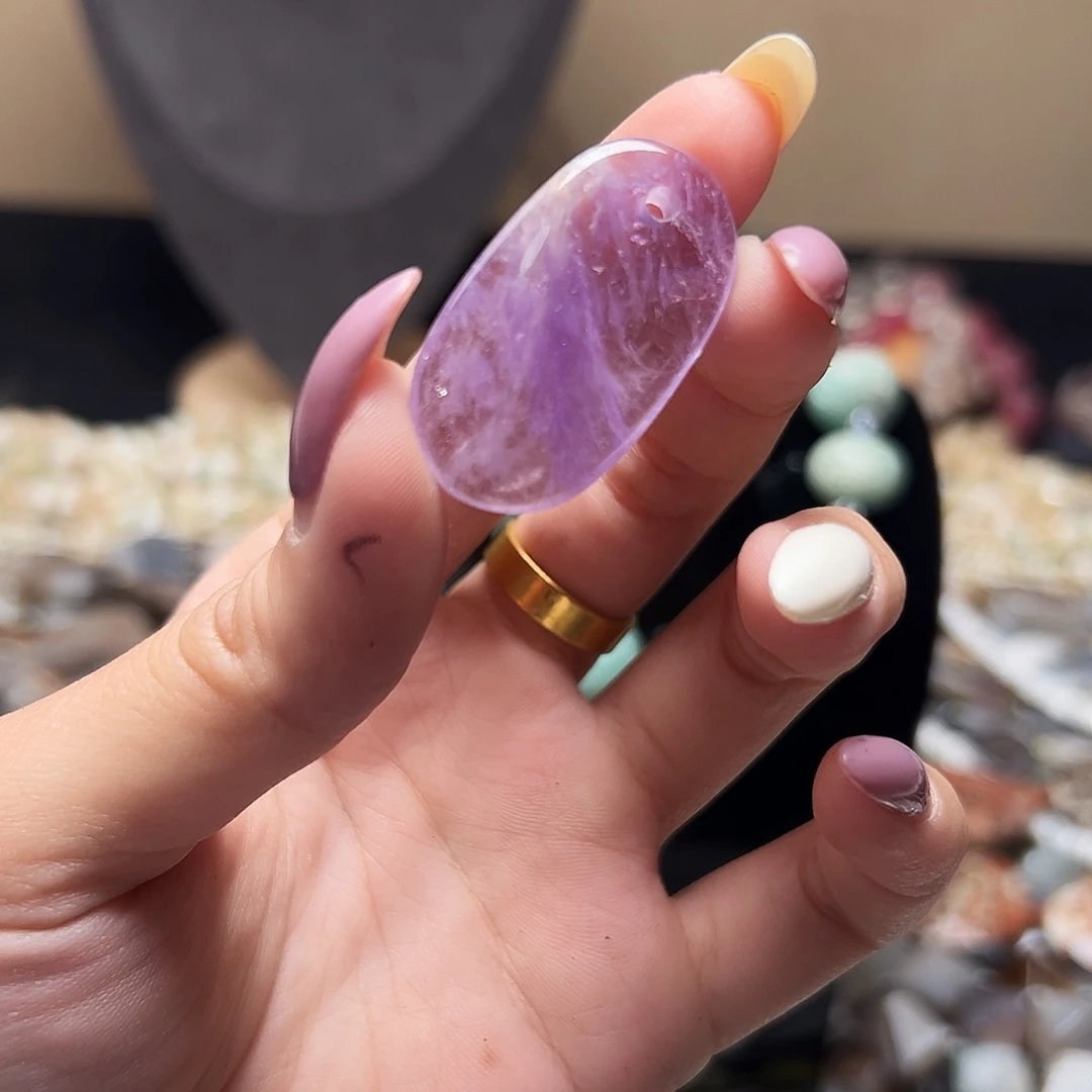 L****玛瑙/玉髓合金珠宝半成品d520 专拍一颗