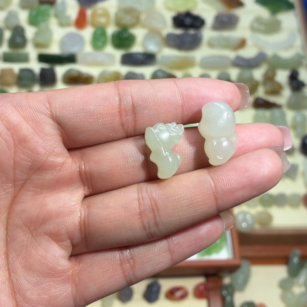 不***如和田玉未镶嵌颈饰定制编绳不退不换