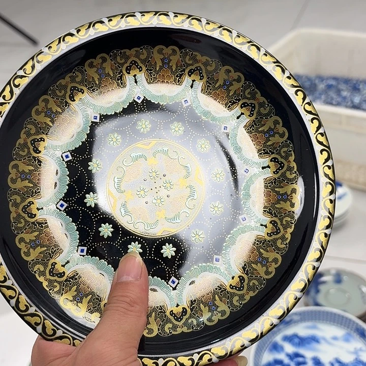 瓷片金银搓大胡乘景德镇