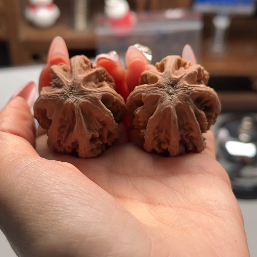 文玩核桃把件楸百核195