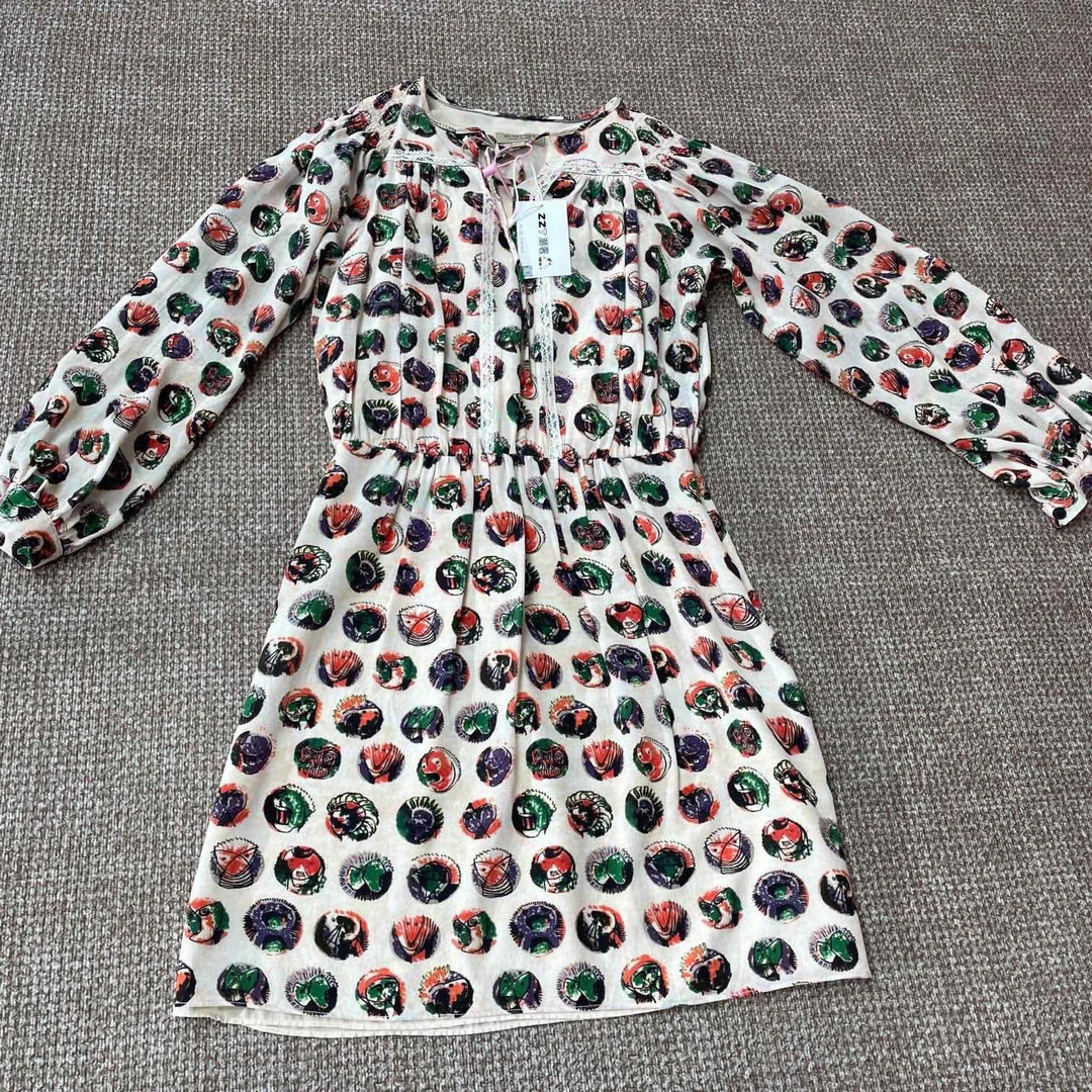 99新 BURBERRY/博柏利 A8931 Burberry 花色 连衣裙 99新 6码