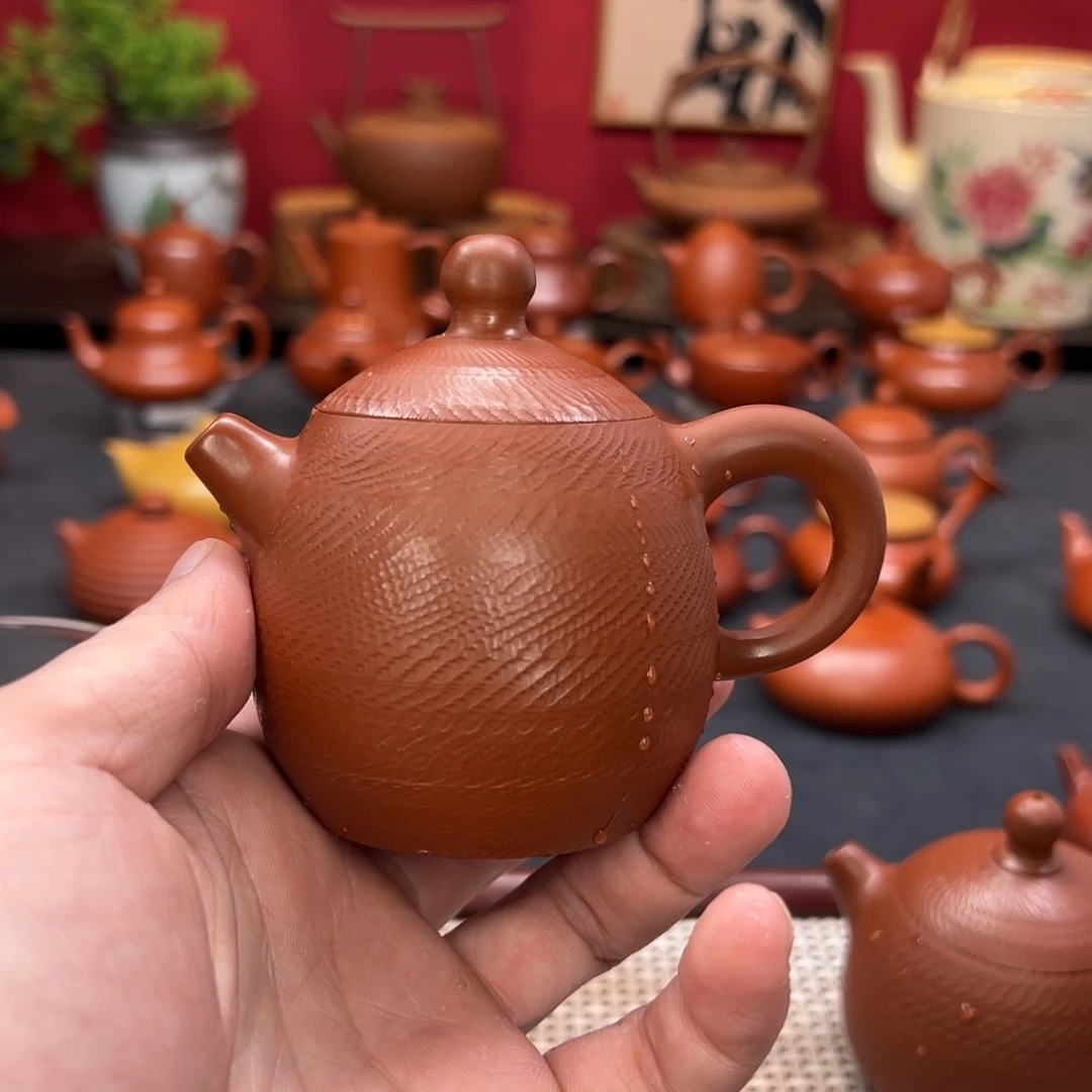 杨***碳紫砂茶壶潮州手拉壶