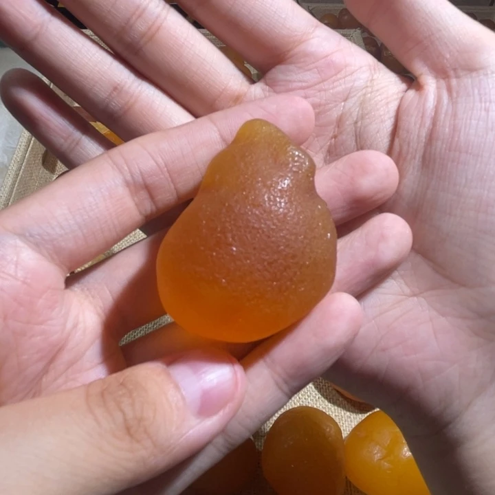琥珀颈饰未镶嵌蜜蜡海漂吊坠
