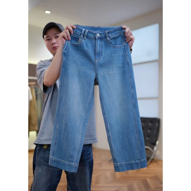 【大仙家】C072 十三行春款有弹牛仔裤韩式舒适时尚百搭女士春夏季