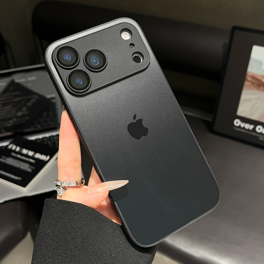 高级感AG磨砂适用苹果17ProMax手机壳iPhone17Air自带镜头膜防摔