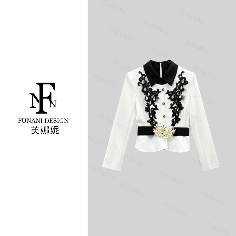 FNN【东方佳人】休闲洋气衣服女穿搭气质女装上衣FG2530047A