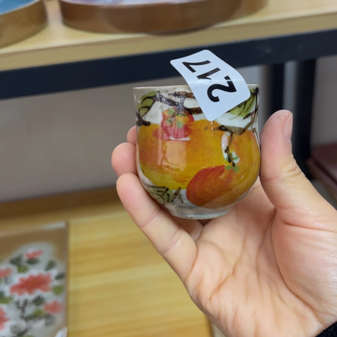 杯余****》素浅陶瓷手工手绘