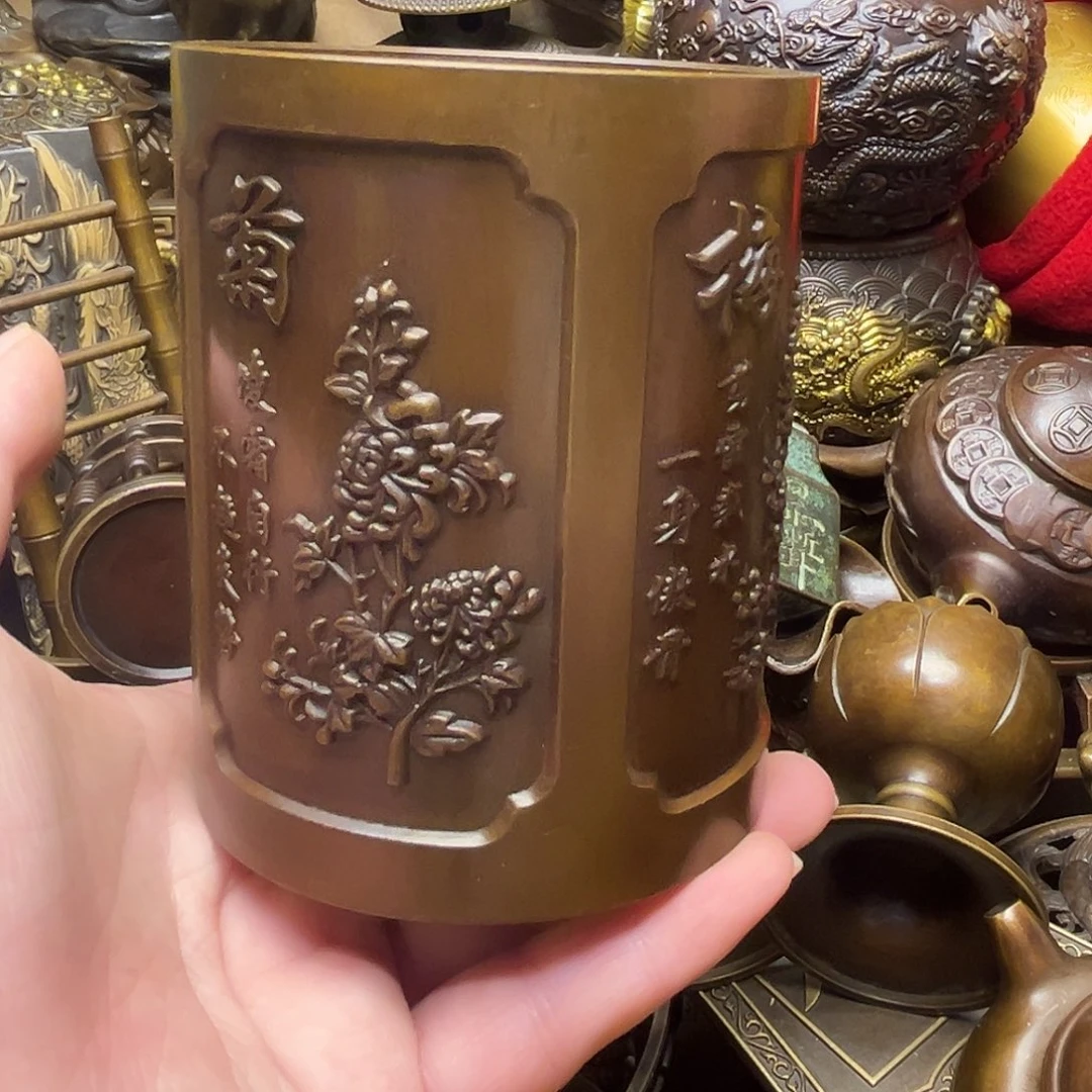精美铜器批发档口