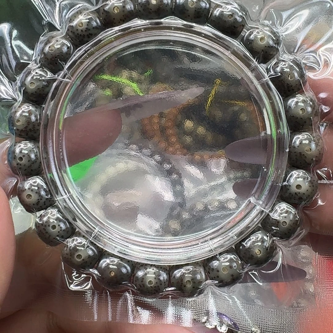 手串星月菩提55高端黑冰10 9