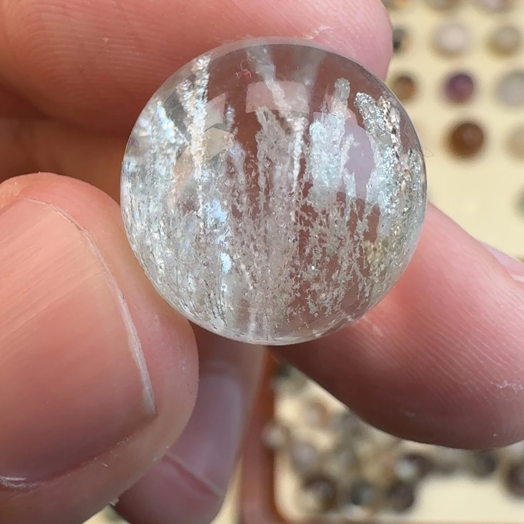 珠宝半成品水晶未镶嵌16.4mm