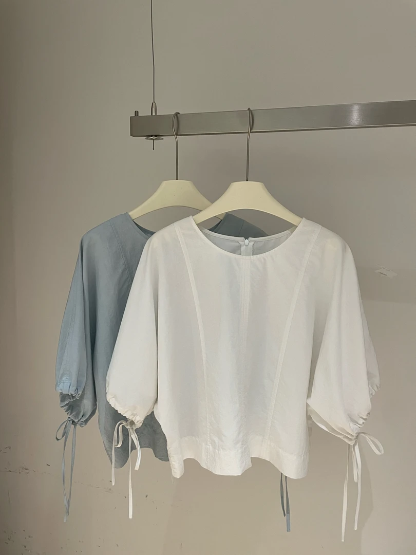 【XYJ】夏季中袖设计小衫