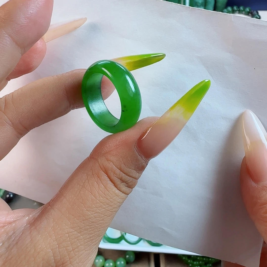 和田玉戒圈未镶嵌