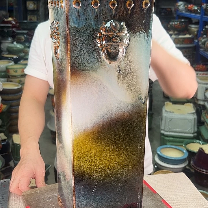 泳坤堂石湾盆陶瓷