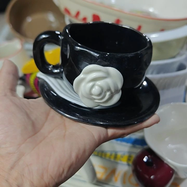 瓷片陶瓷杯碗盘微瑕介意慎拍